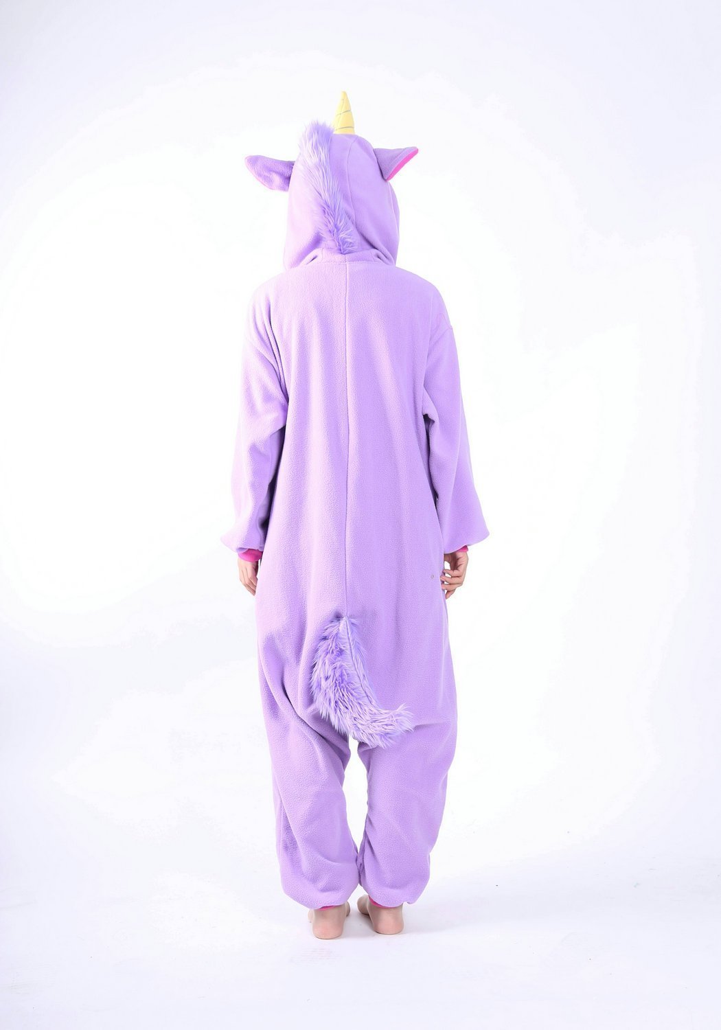 Purple Unicorn Onesie Kigurumi Pajama Hoodie Cosplay Costume