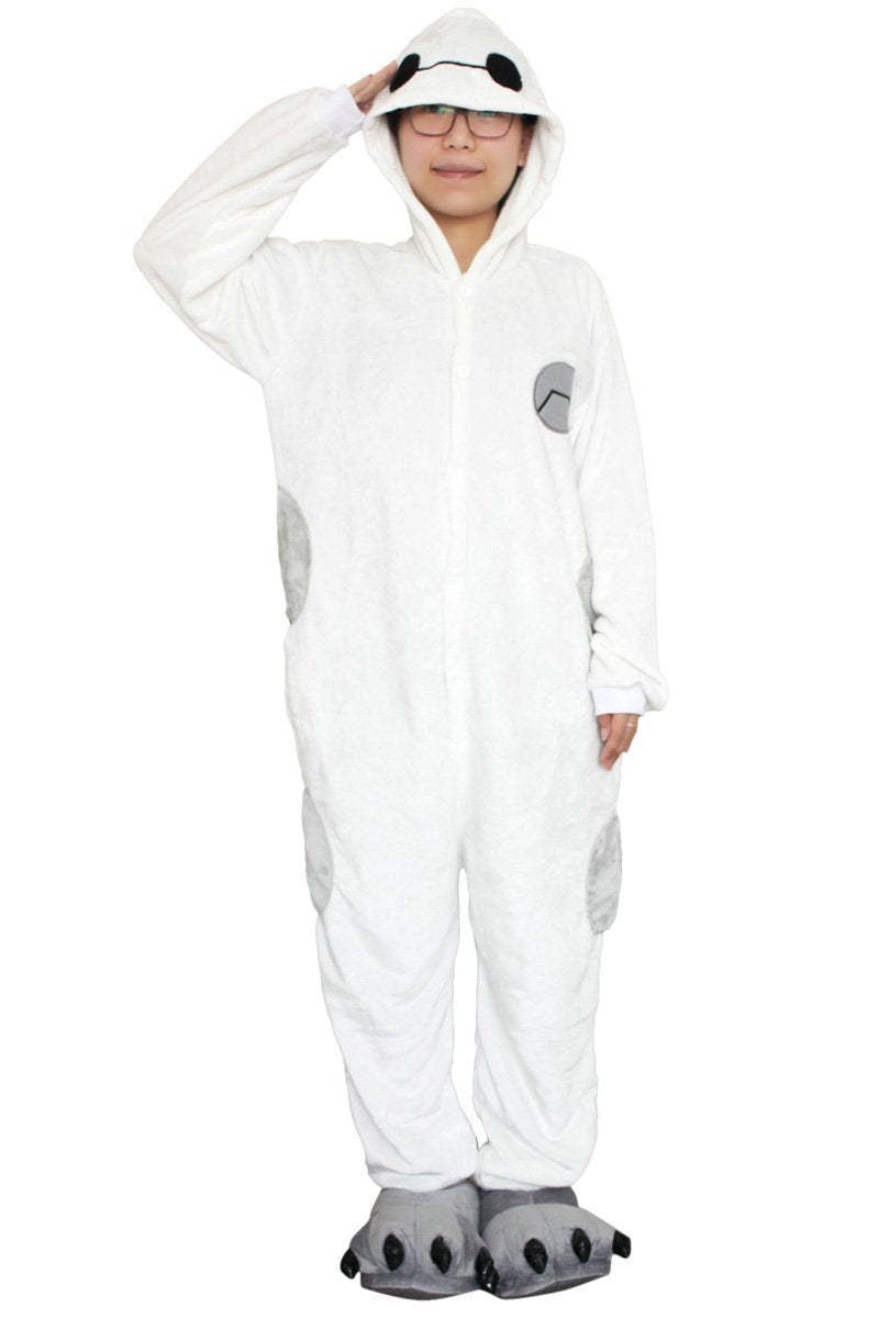 Big Hero 6 Baymax Robot Kigurumi Onesies Pajamas Costume