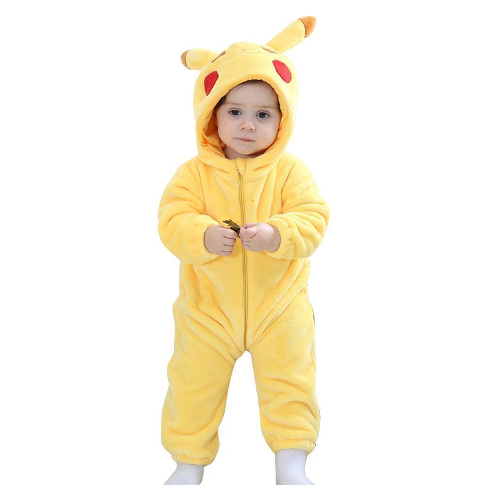 Pokémon Costumes Pikachu Baby Infant Toddler Animal onesies