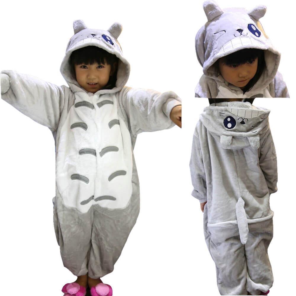 Shop Sale Cheap Kid Onesies Hoodie Blink Totoro Animal Kigurumi Pajamas-NKCOS