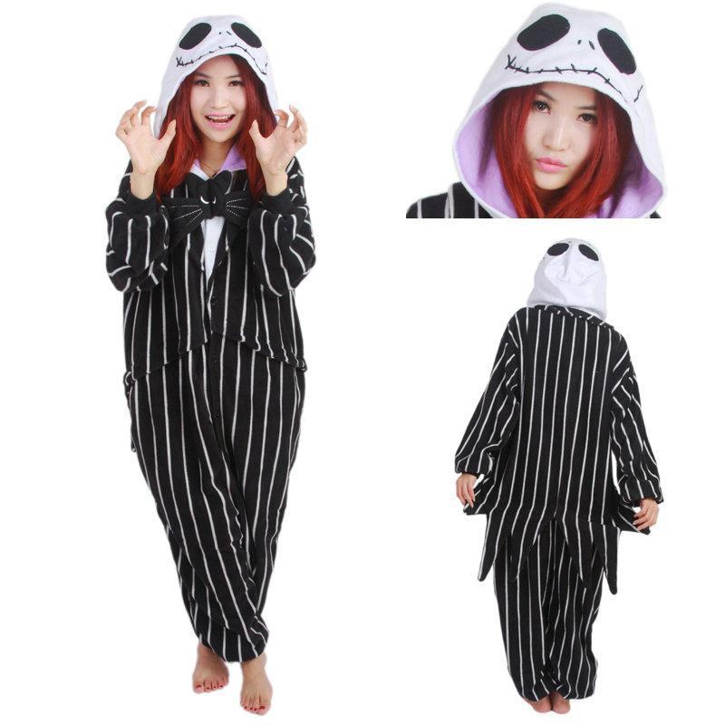 Shop Sale Cheap Black Jack Hoodies Kigurumi Costume Onesies Pajamas-NKCOS