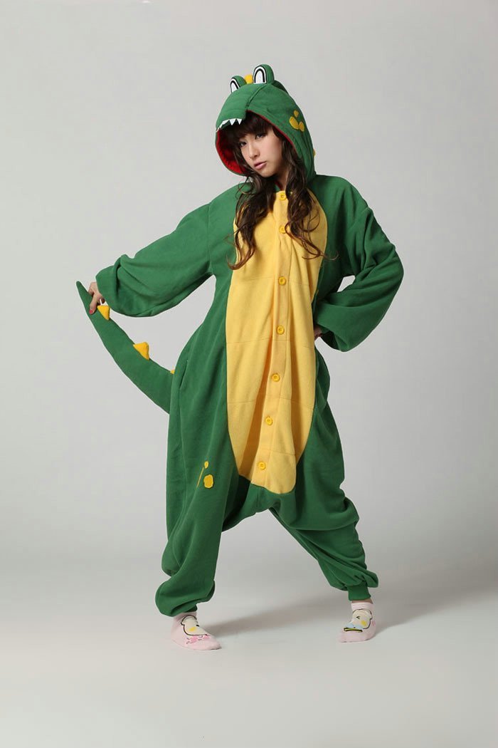 Crocodile Animal Onesies Kigurumi Costumes Pajamas