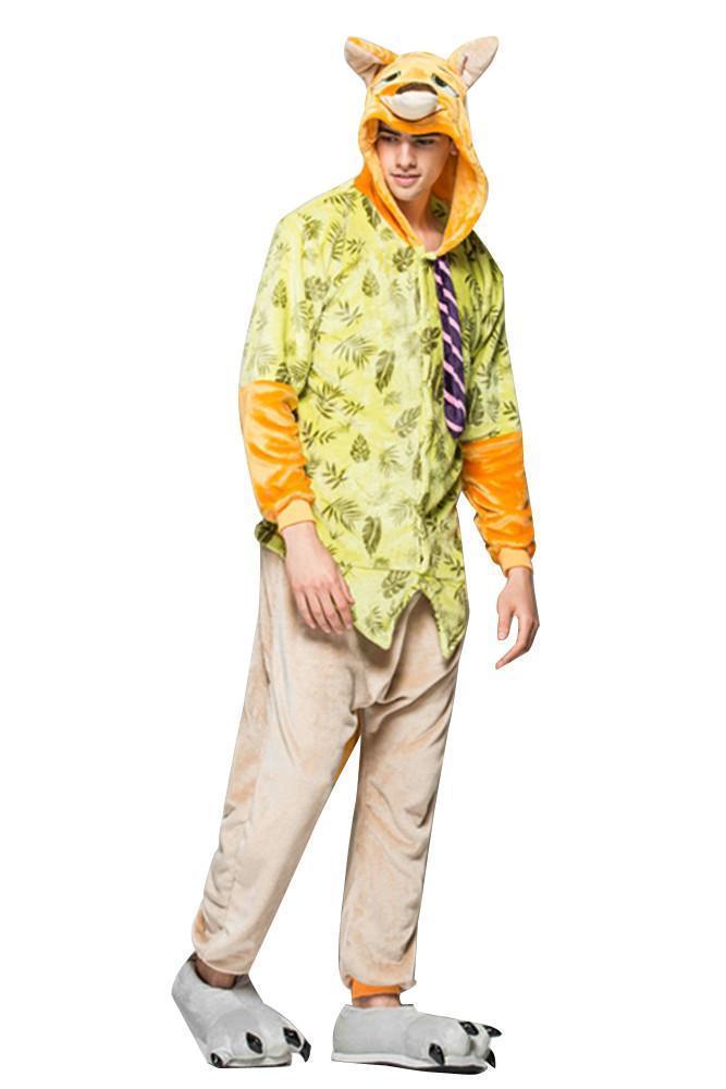 Zootopia Judy Nick Adult Onesies Kigurumi Pajamas Costume
