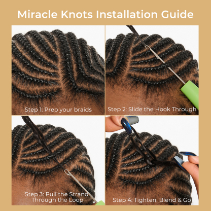T1B/P4/27 Burmese Curly Feather Crochet Hair Human Hair Extensions for Boho Braids Invisible Knots Pre-Separated Protective Style