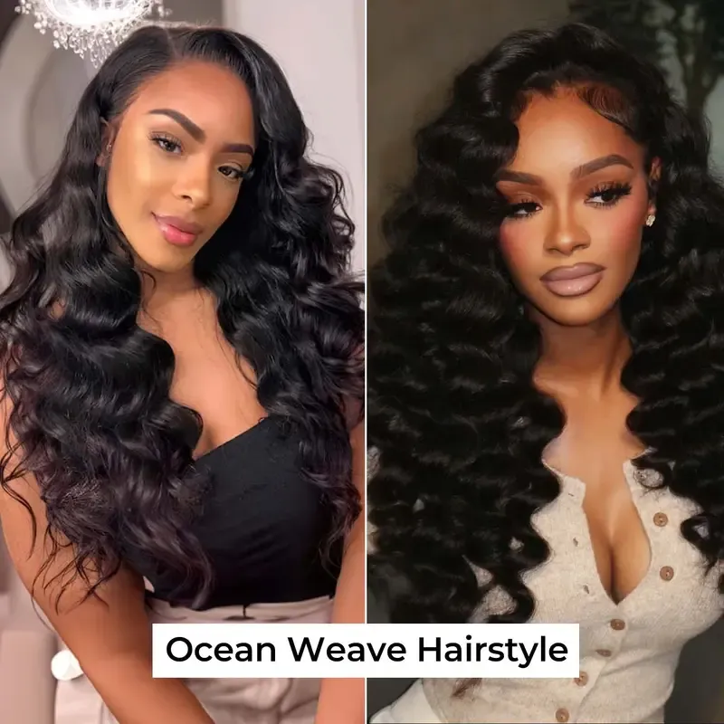 Body Wave Bundles with Free Flexi Rods | 10A Brazilian Virgin Human Hair for Easy Heatless Overnight Curls Sew in/Glue in