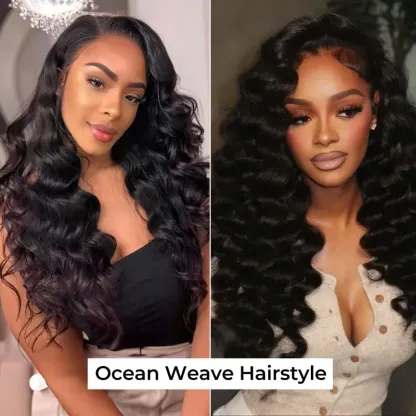 Body Wave Bundles with Free Flexi Rods | 10A Brazilian Virgin Human Hair for Easy Heatless Overnight Curls Sew in/Glue in