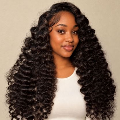 Loose Deep Wave Hair Bundles Virgin Brazilian Human Hair for Sew in Quick Weave