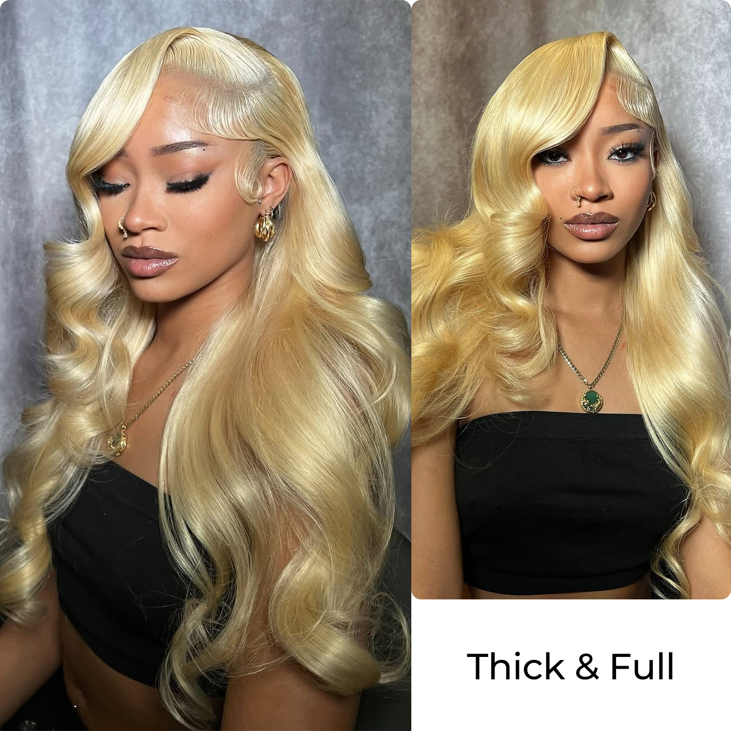 613 Blonde Human Hair Bundles Body Wave 14-30 Inch 100% Brazilian Virgin Hair