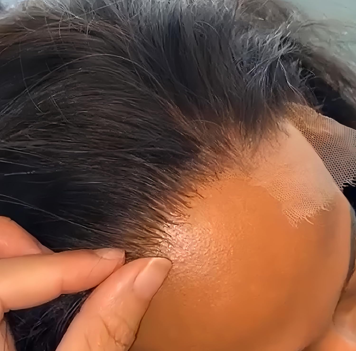 [Wequeen] 2x6 HD Lace Closure Straight Body Wave Skin-Like Closure Human Hair 14-18inch #1B Natural Black