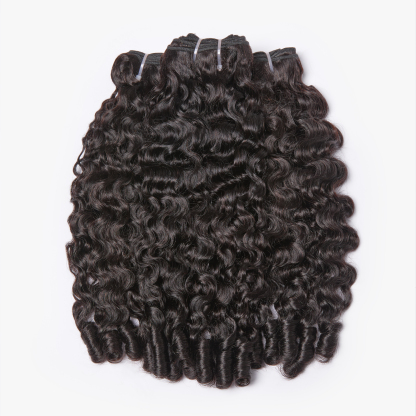 [New Packaging] Burmese Curly Bundles Human Hair 10A Brazilian Human Hair 14-26 inches Natural Curls For Black Queens Quick Weave