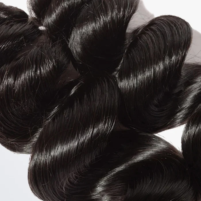 Loose Wave Hair Bundles Virgin Brazilian Human Hair Wand Curls for Sew in Quick Weave