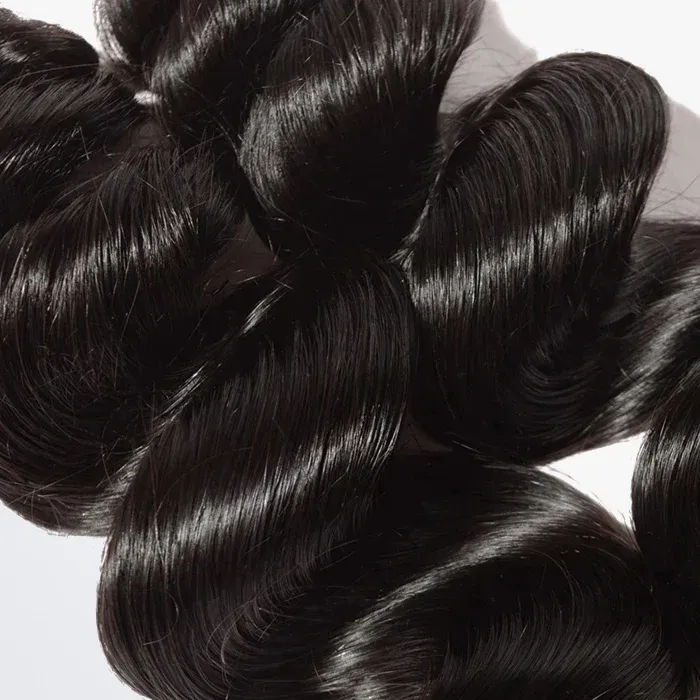 Loose Wave Hair Bundles Virgin Brazilian Human Hair Wand Curls for Sew in Quick Weave