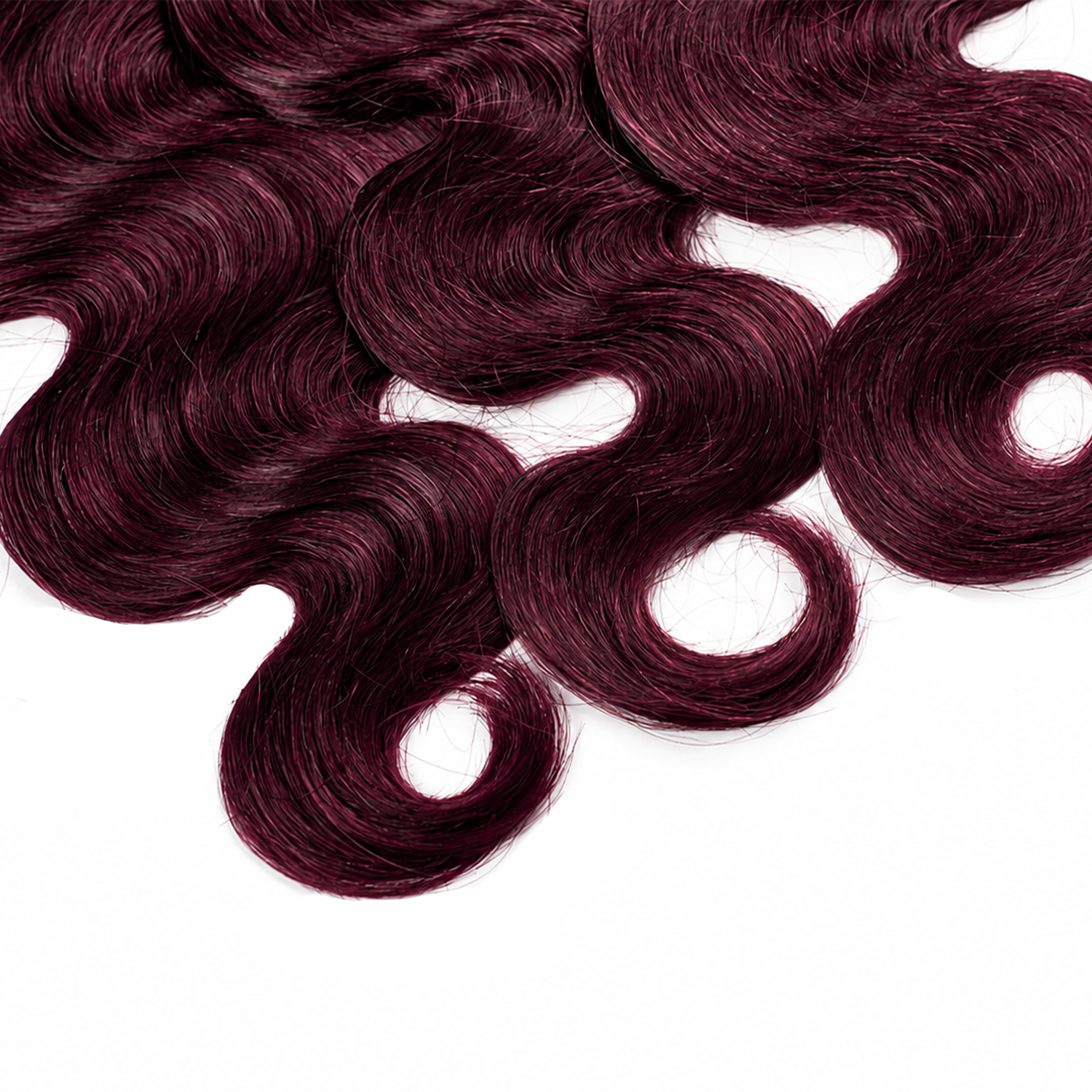 #99J Burgundy Body Wave Hair Bundles Brazilian Human Hair for Sew in Quick Weave