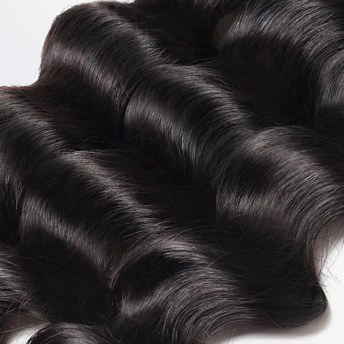 Loose Deep Wave Hair Bundles Virgin Brazilian Human Hair for Sew in Quick Weave