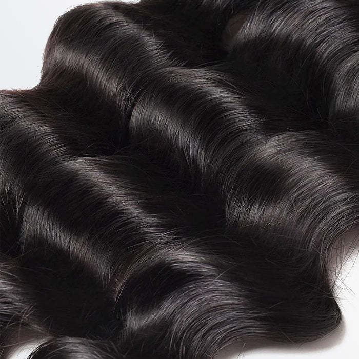 Loose Deep Wave Hair Bundles Virgin Brazilian Human Hair for Sew in Quick Weave