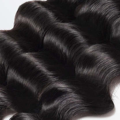 Loose Deep Wave Hair Bundles Virgin Brazilian Human Hair for Sew in Quick Weave