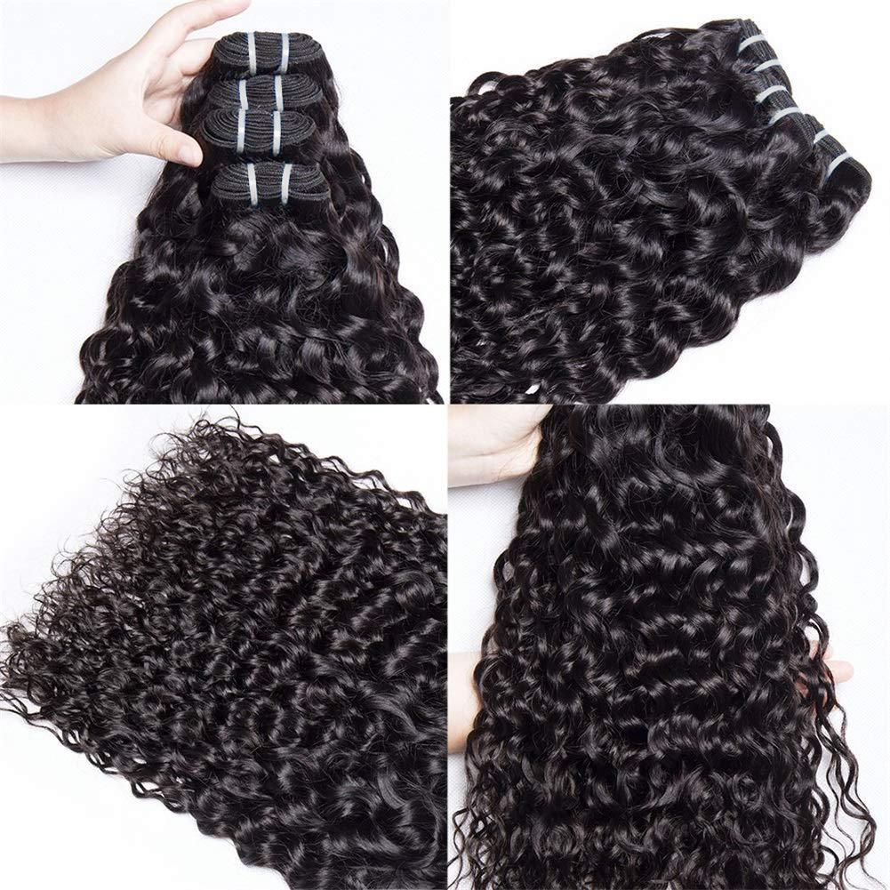 [Wequeen] Budget Friendly 10A Grade Brazilian Virgin 100% Human Hair Deep Wavy Kinky Curly Quick Weave Sew in/Glue in Viral Hair Bundles