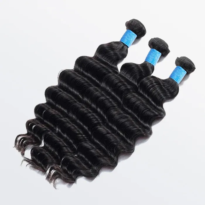 Loose Deep Wave Hair Bundles Virgin Brazilian Human Hair for Sew in Quick Weave