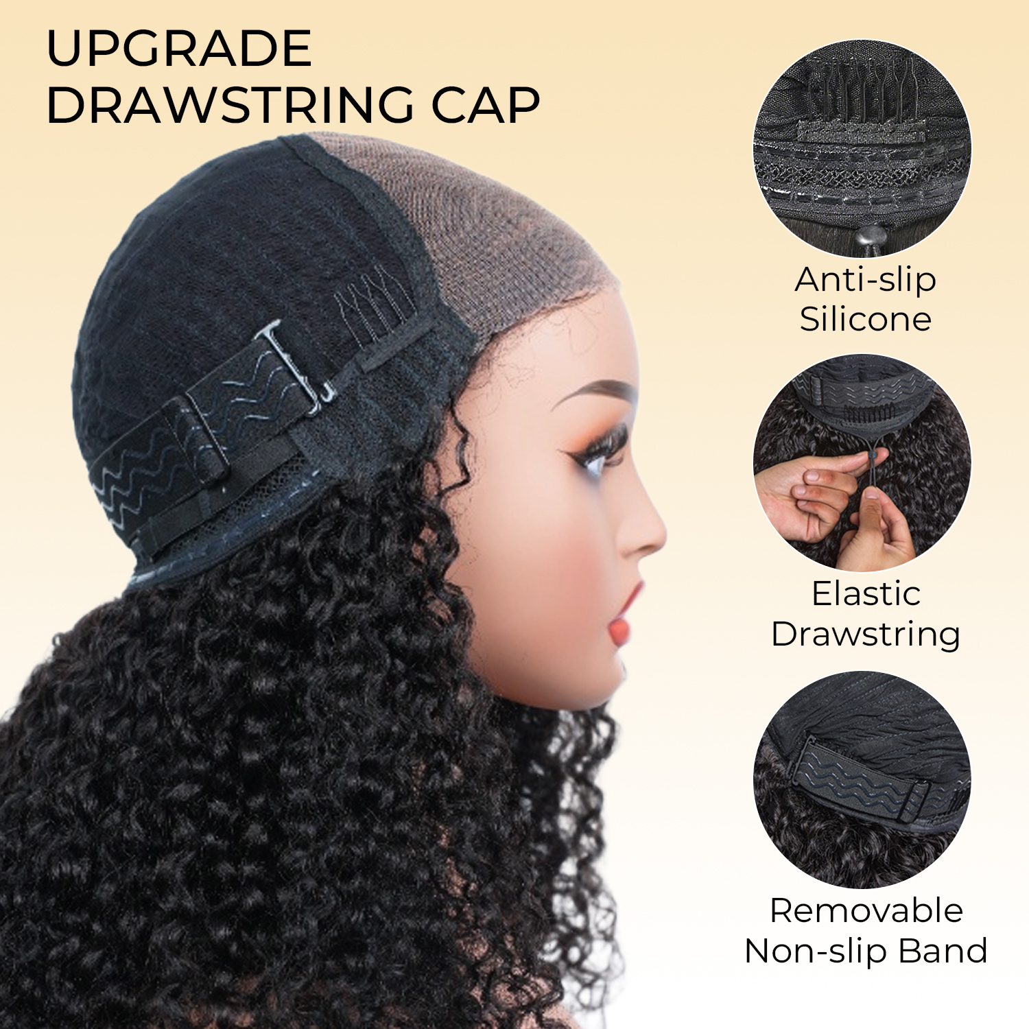 [Wequeen] 5x5 HD Lace Closure Wig Messy Curly Bohemian Curly Flowy Boho Vibes Glueless Pre Cut Beginner Friendly Hair Breathable Cap Natural Look