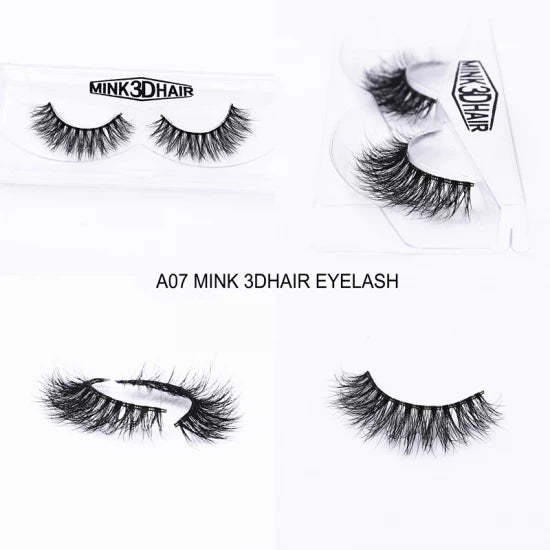 WeQueen 3D Mink Eye Lashes A07
