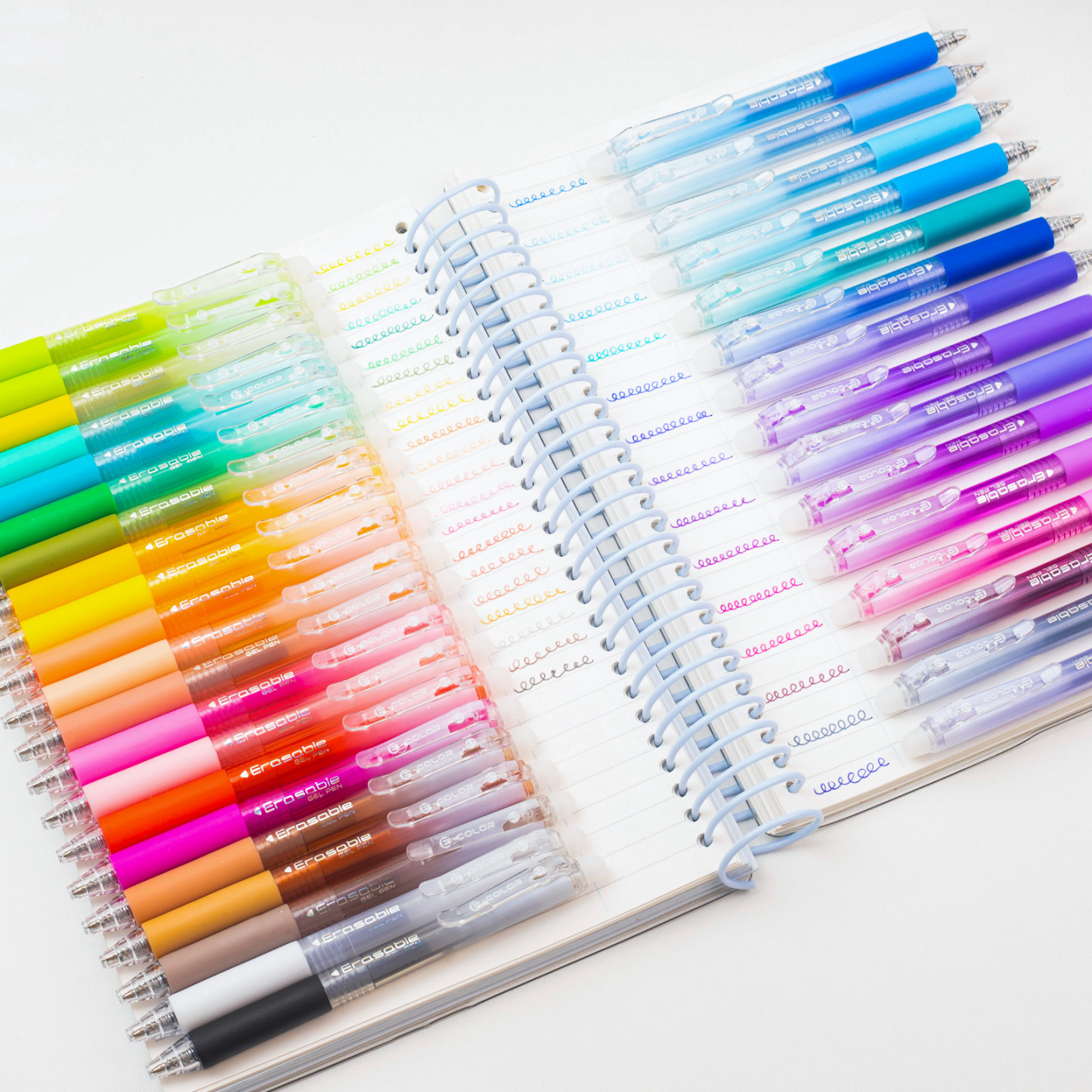 36 Pcs Erasable Gel Pens, Retractable Medium Point Clicker Pens in 36 Assorted Colors, 0.7mm, Smooth Writing and Easy to Use for Students,Teachers and Artists, Drawing Writing Planner and Crossword Puzzles,magical pen,gift