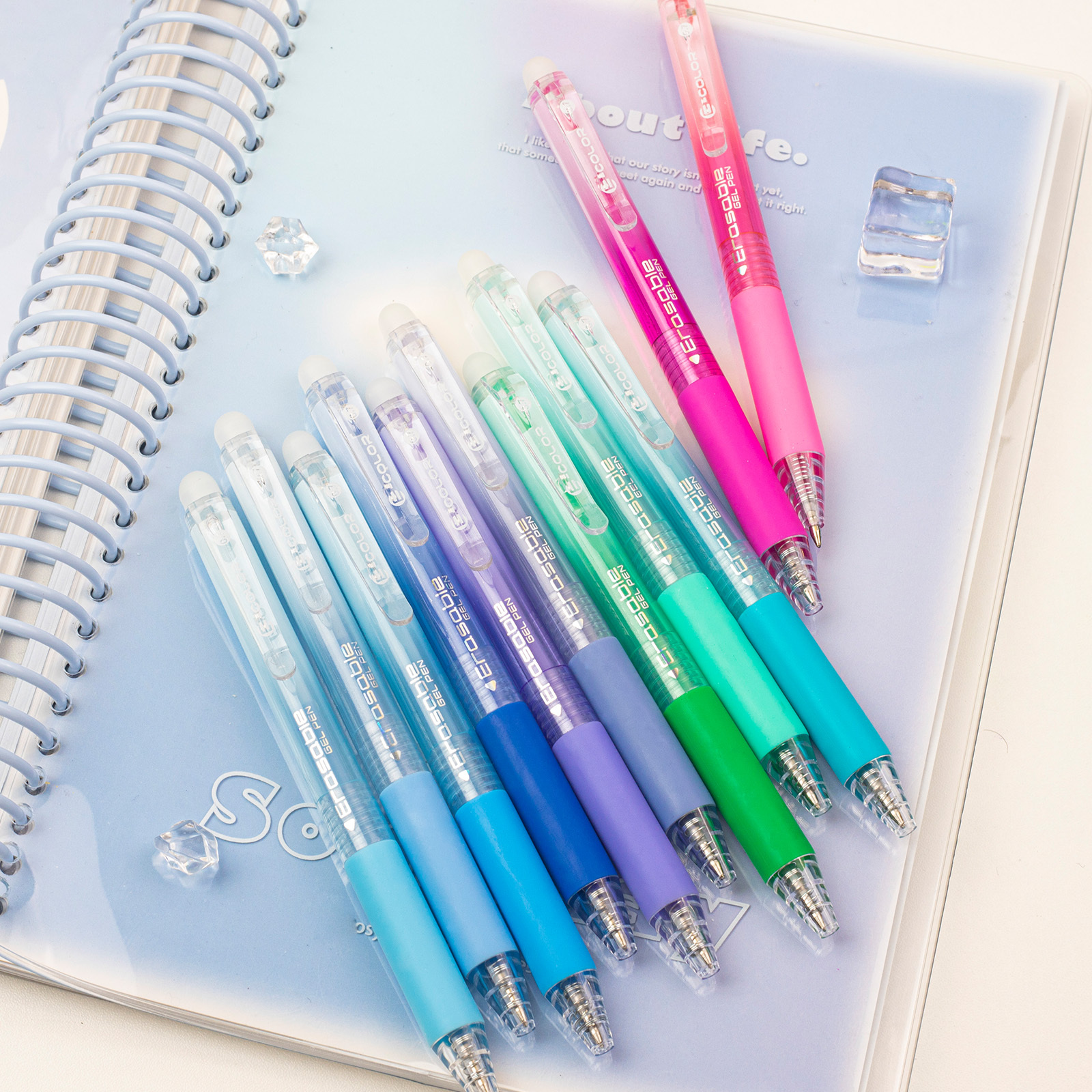 36 Pcs Erasable Gel Pens, Retractable Medium Point Clicker Pens in 36 Assorted Colors, 0.7mm, Smooth Writing and Easy to Use for Students,Teachers and Artists, Drawing Writing Planner and Crossword Puzzles,magical pen,gift