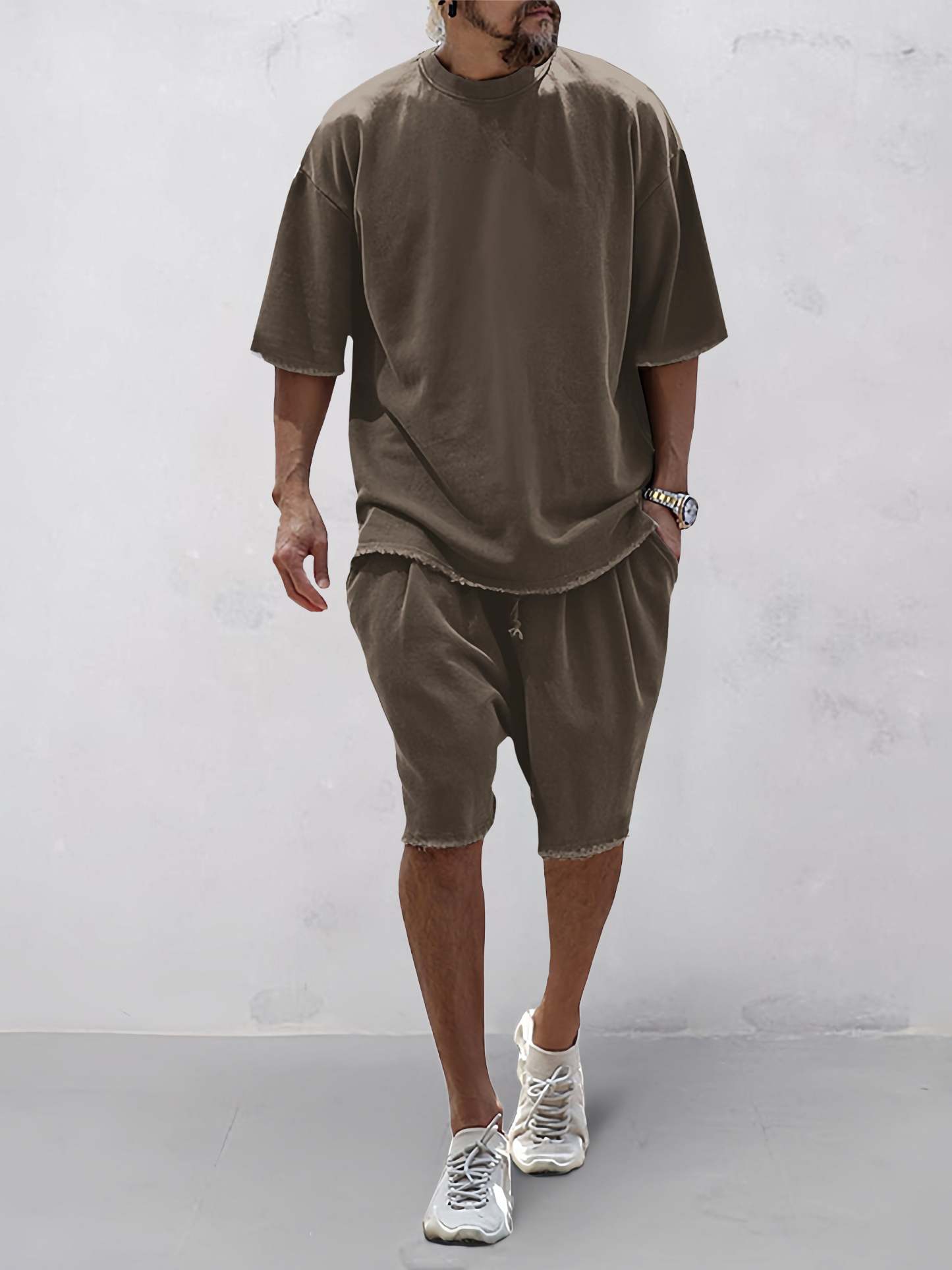 Casual Loose Fit Solid Sports Sets(Buy 2 Free Shipping）