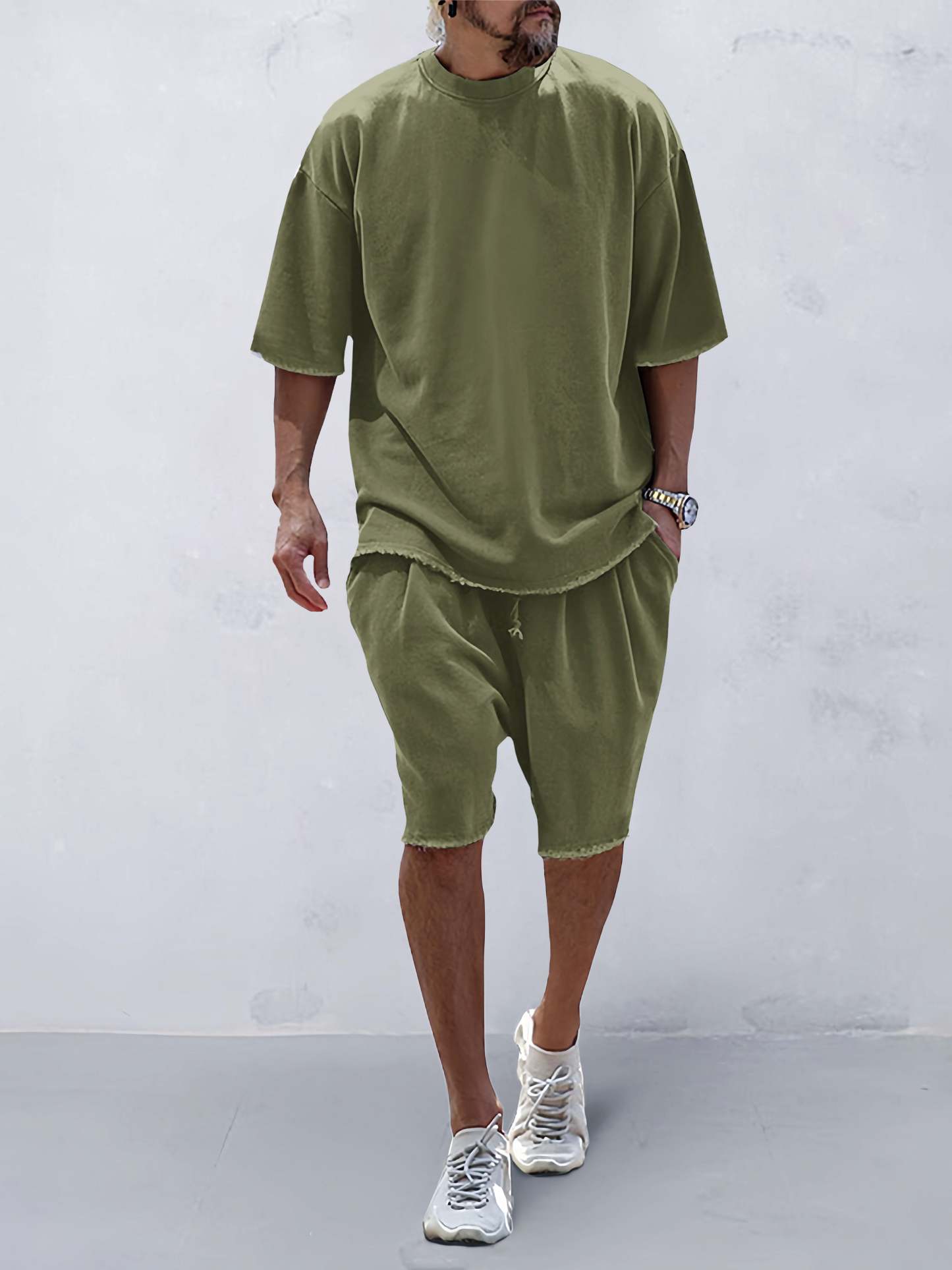 Casual Loose Fit Solid Sports Sets(Buy 2 Free Shipping）