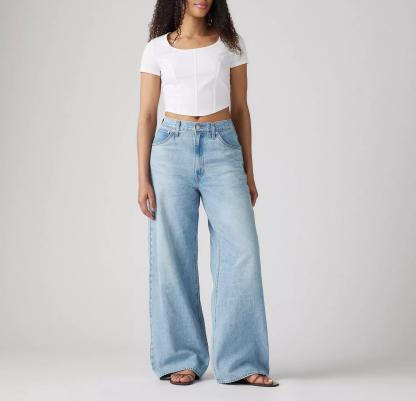 Levis Adjustable Womens Cinch Baggy Jeans (Buy 2 Free Shipping)