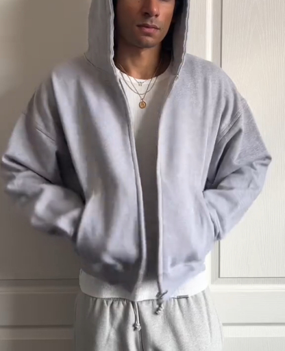 Casual Double Zip Hoodie (Buy 2 Free Shipping)