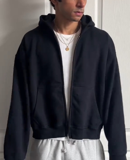 Casual Double Zip Hoodie (Buy 2 Free Shipping)
