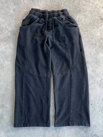 DOUBLE DOUBLE BAGGY SWEATPANTS
