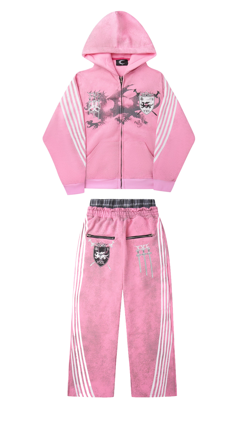 ROYAL KNIGHT CLUB WAXED TRACKSUIT (Buy 2 Free Shipping)
