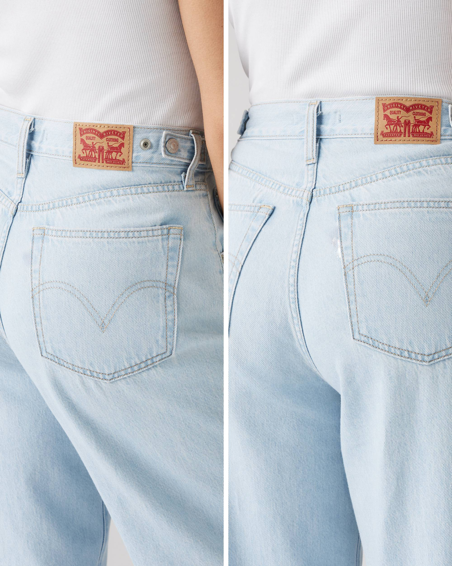Levis Adjustable Womens Cinch Baggy Jeans (Buy 2 Free Shipping)