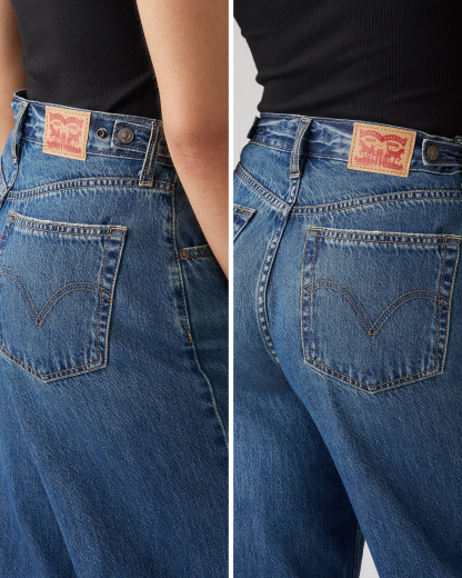 Levis Adjustable Womens Cinch Baggy Jeans (Buy 2 Free Shipping)