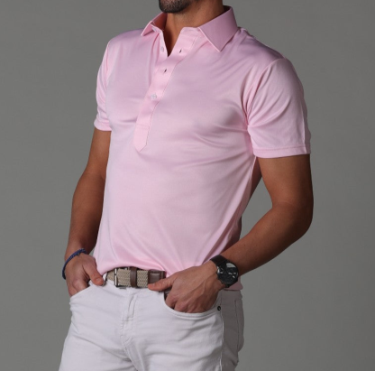 Semi-Spread Collar Polo (Buy 2 Free Shipping)