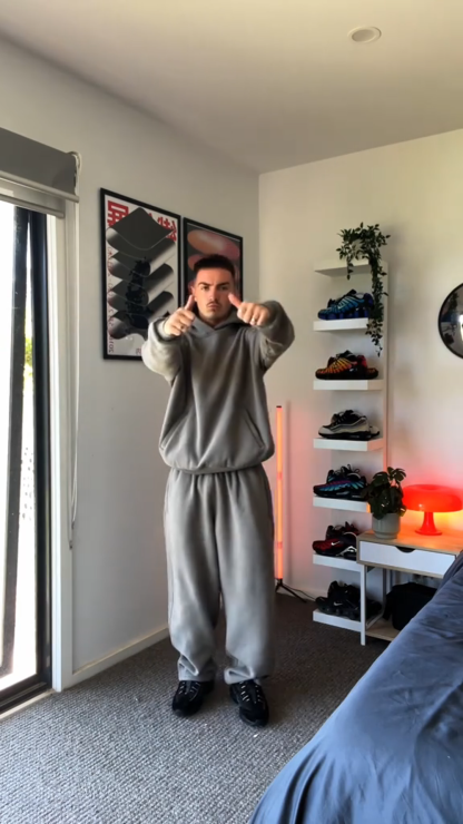 Baggy Sports Hoodie Tracksuit (Buy 2 Free Shipping)