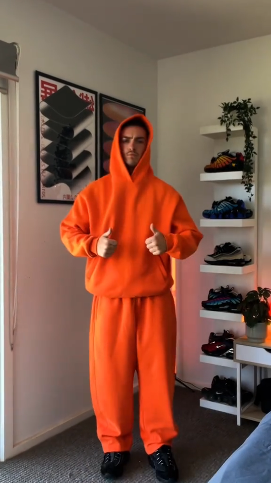 Baggy Sports Hoodie Tracksuit (Buy 2 Free Shipping)