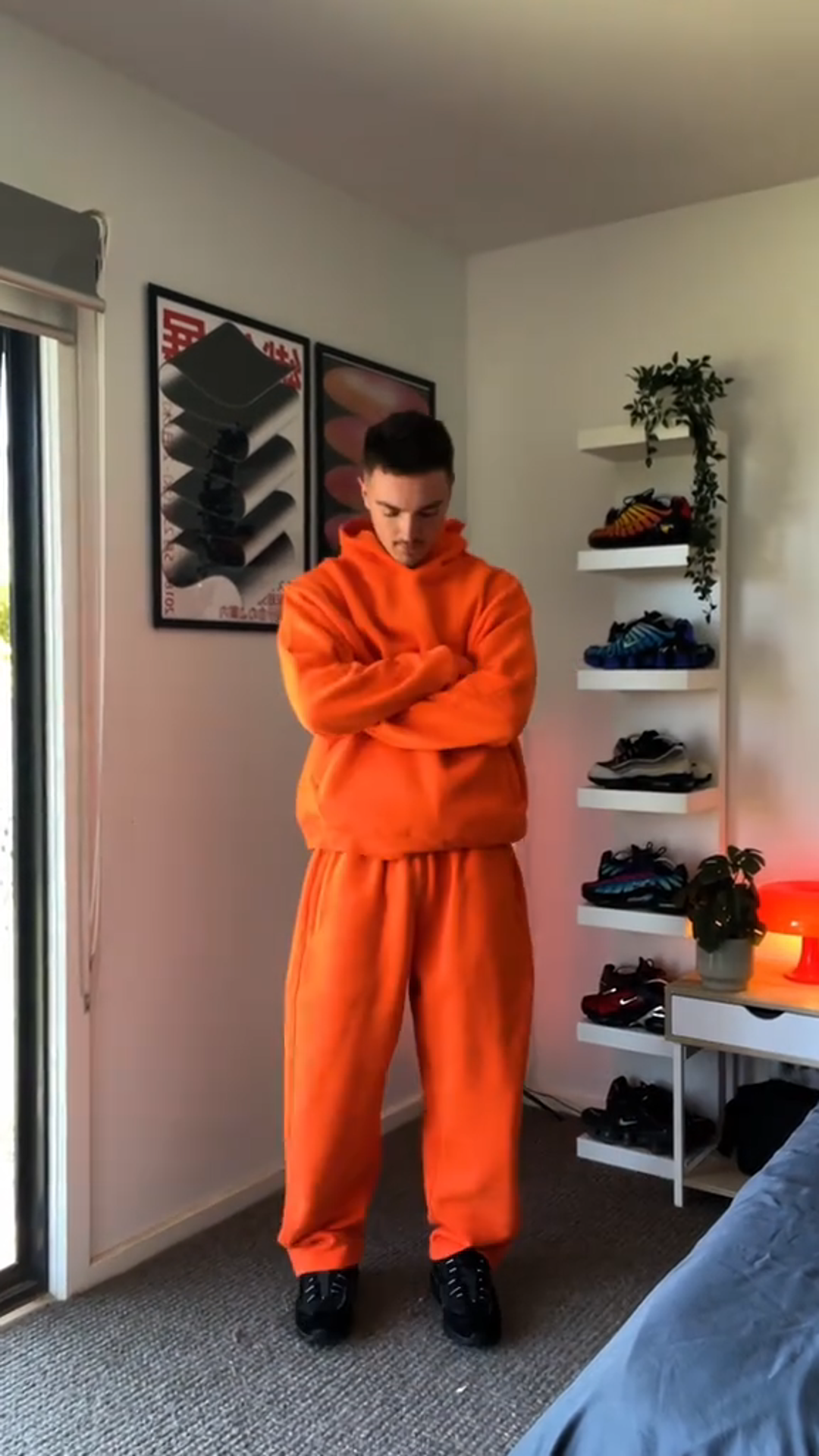 Baggy Sports Hoodie Tracksuit (Buy 2 Free Shipping)