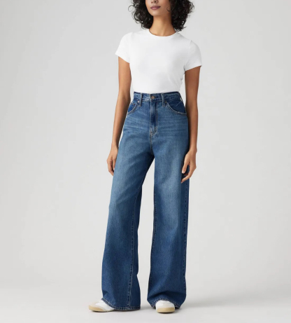 Levis Adjustable Womens Cinch Baggy Jeans (Buy 2 Free Shipping)