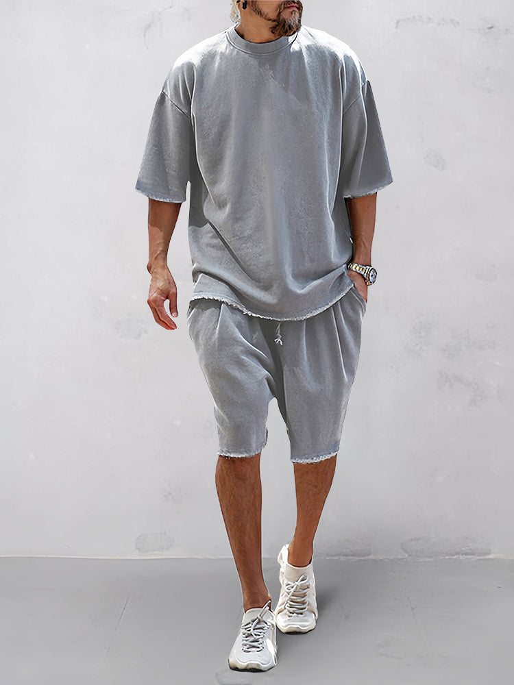 Casual Loose Fit Solid Sports Sets(Buy 2 Free Shipping）