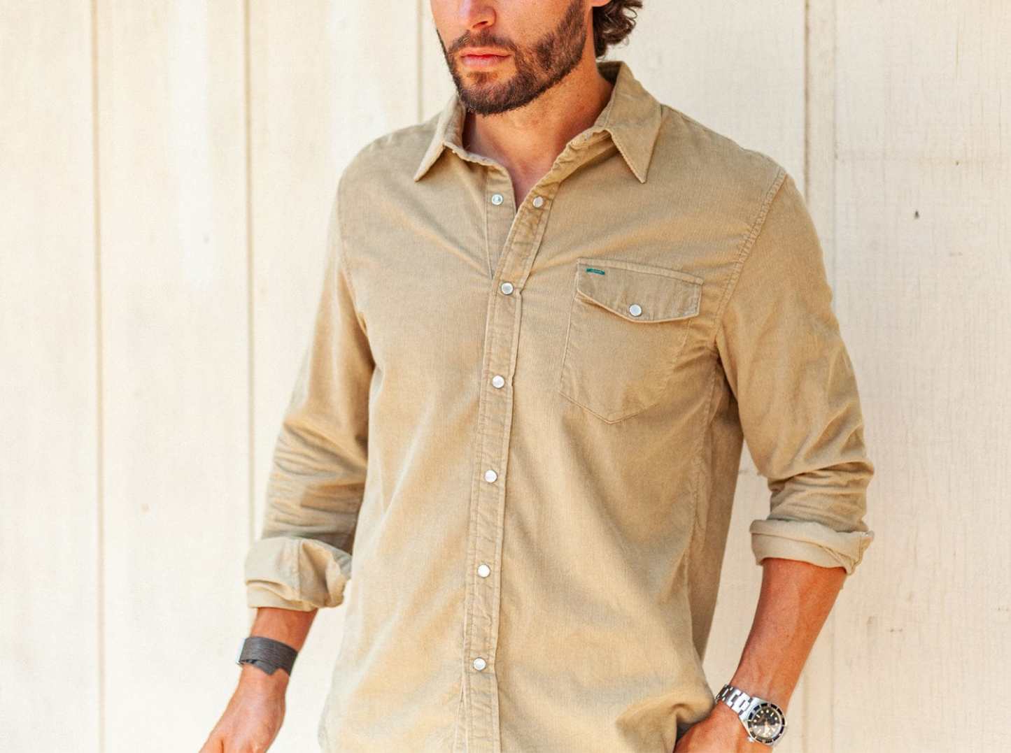 Corduroy Button Shirt（BUY 2 FREE SHIPPING）