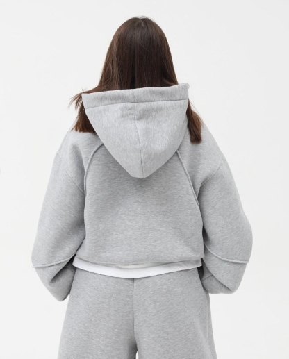 Solid Color Wide Leg Hoodie Set (Buy 2 Free Shipping)