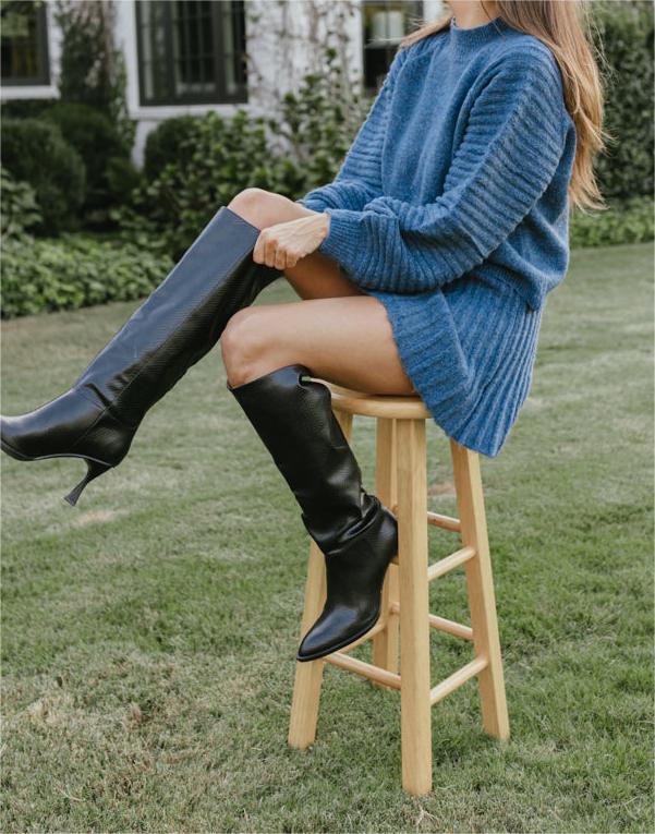 Pleated Knit Skirt Set（BUY 2 FREE SHIPPING）