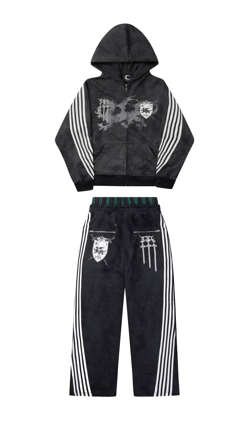 ROYAL KNIGHT CLUB WAXED TRACKSUIT (Buy 2 Free Shipping)