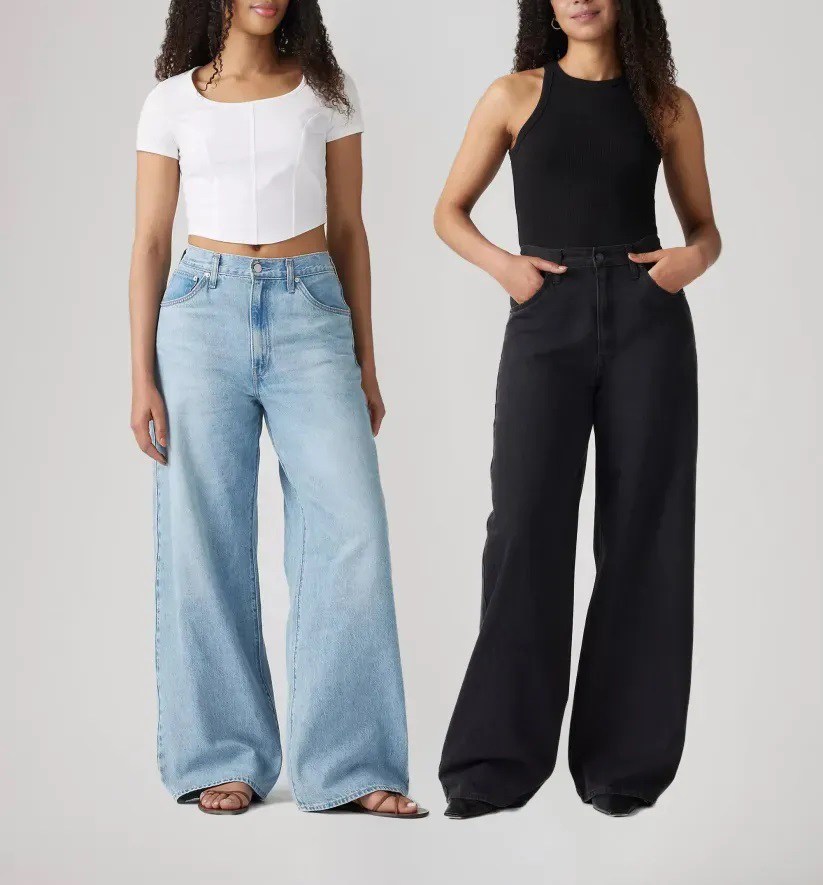 Levis Adjustable Womens Cinch Baggy Jeans (Buy 2 Free Shipping)