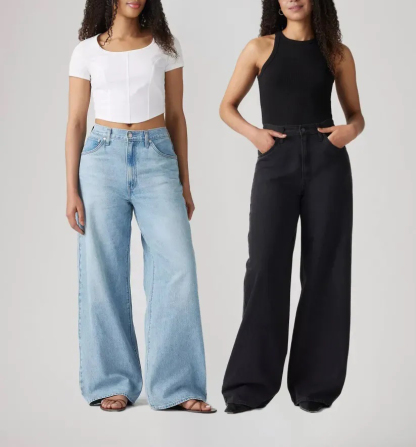 Levis Adjustable Womens Cinch Baggy Jeans (Buy 2 Free Shipping)