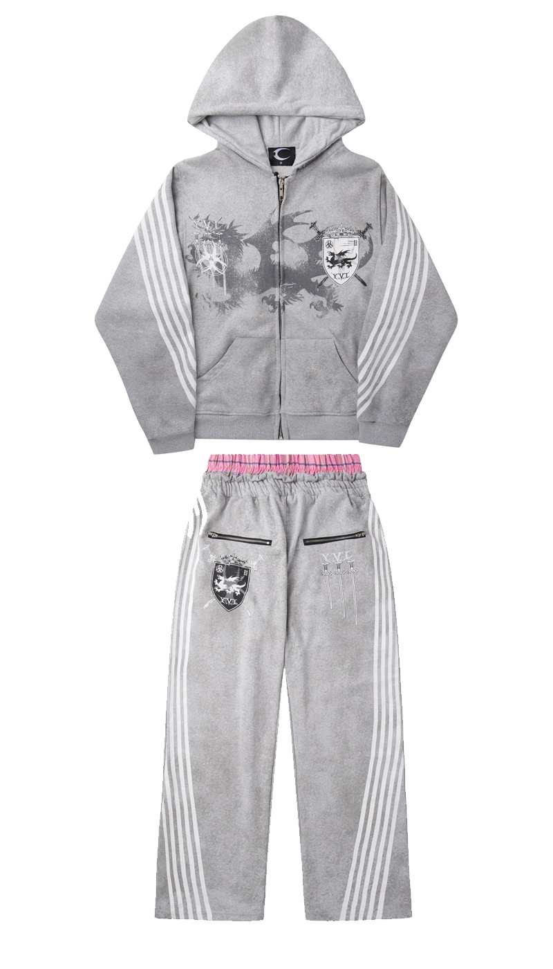 ROYAL KNIGHT CLUB WAXED TRACKSUIT (Buy 2 Free Shipping)