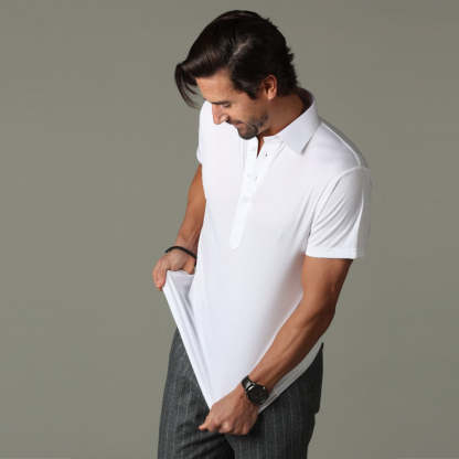Semi-Spread Collar Polo (Buy 2 Free Shipping)