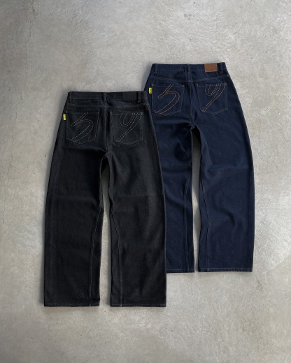 14OZ AUTHENTIC RAW DENIM  TRACKSUIT (Buy 2 Free Shipping)